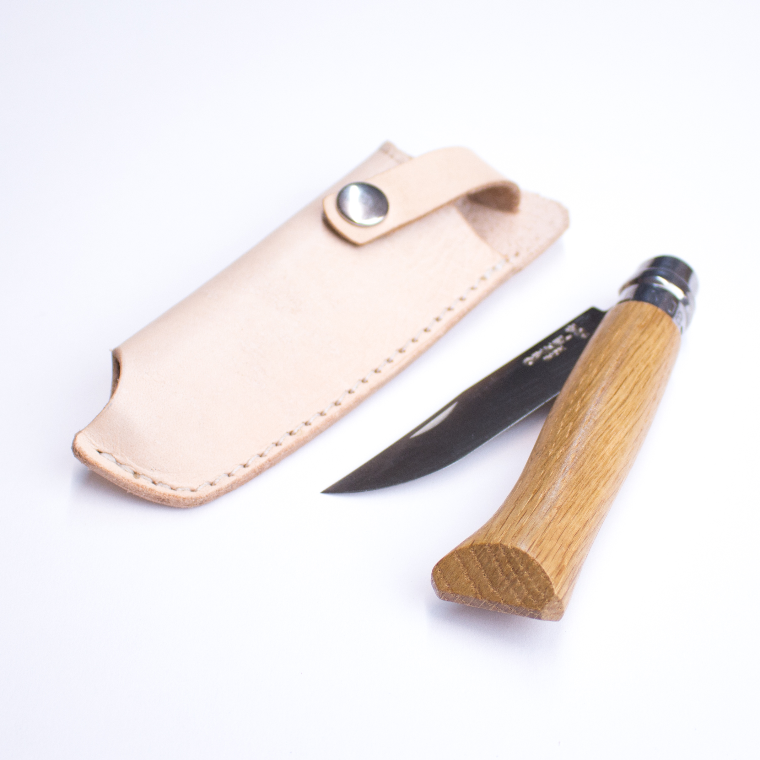 Leather Knife Sheath, cowhide knife sheath, 8 in knife sheath D7SK34 -  Kentucky Leather and Hides